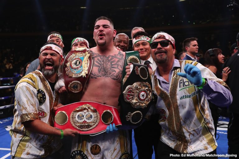 Image: Andy Ruiz Jr: I can't wait to get back in the ring, LETS go
