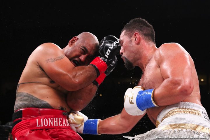 Demetrius Andrade, Joseph Parker boxing photo and news image