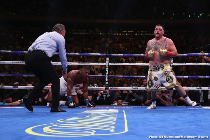 Image: Results / Photos: Andy Ruiz, Jr. Springs The Upset Of The Year Against Anthony Joshua