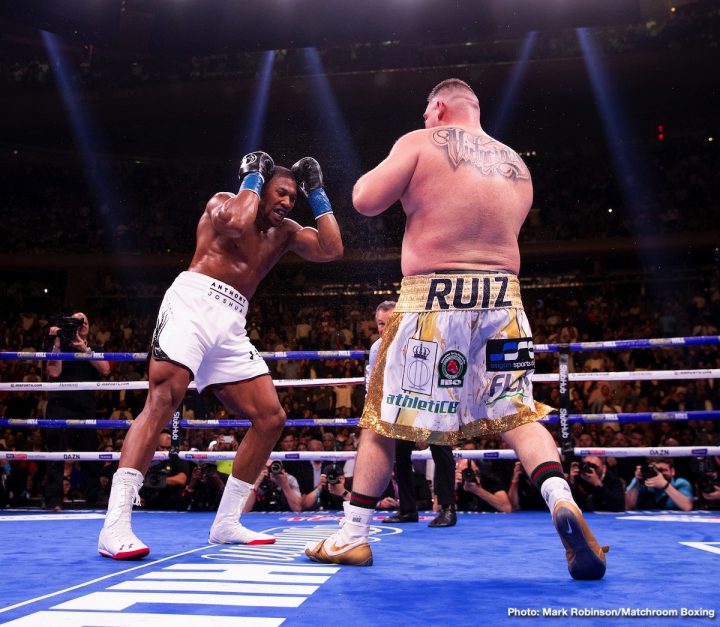 Image: Hearn in talks with 3 UK venues to stage Joshua vs. Ruiz rematch
