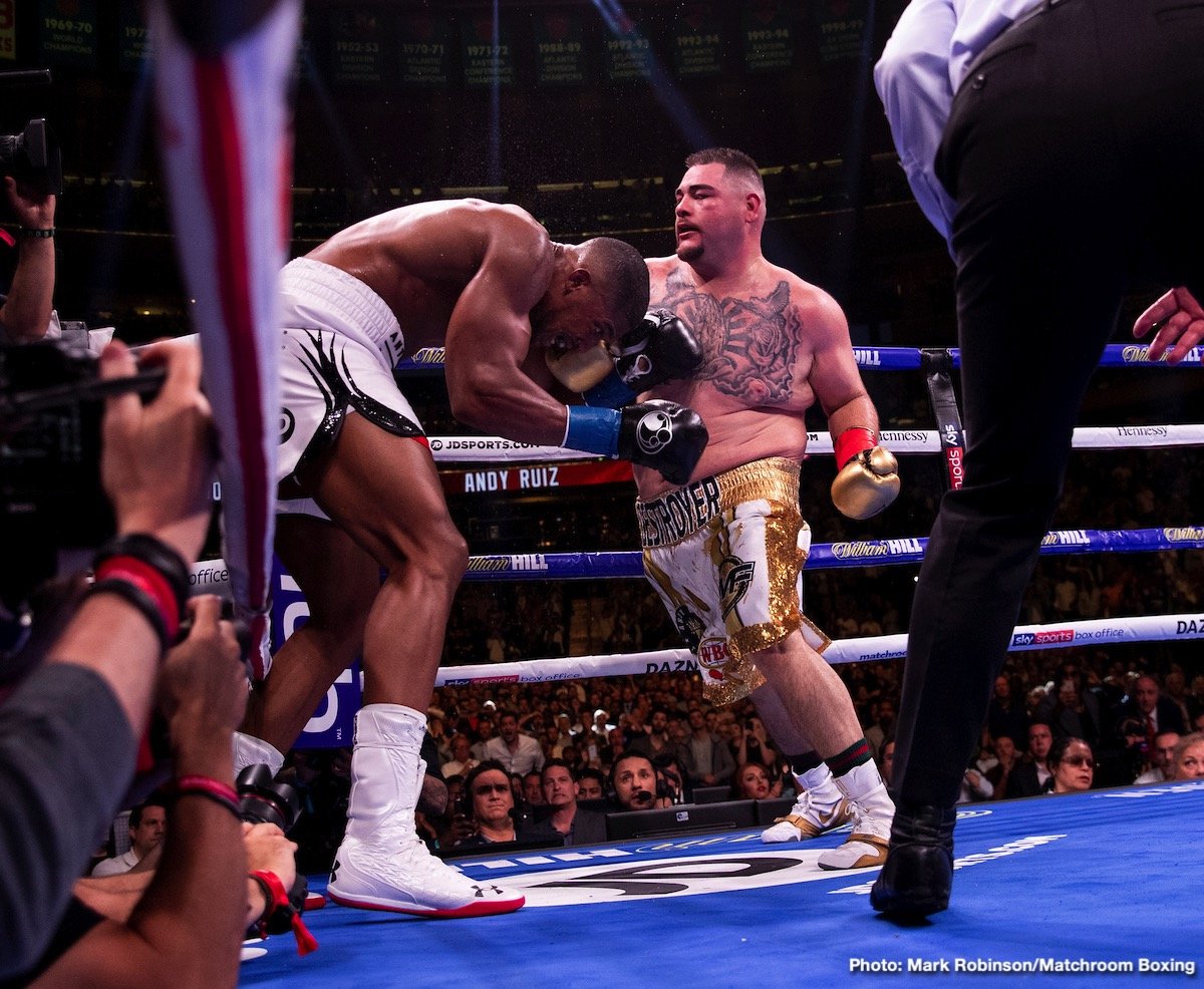 Image: Andy Ruiz: "Anthony Joshua, let's get the trilogy"