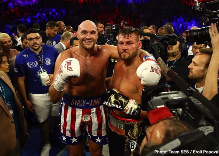 Image: Tyson Fury to fight on September 7th / 21st at MSG in New York
