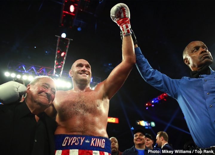 Image: Tyson Fury vs. Charles Martin could happen next says Arum