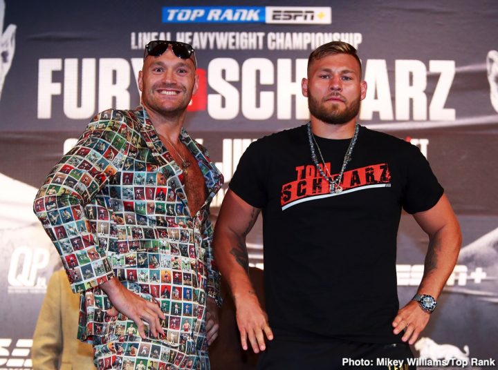 Image: Fury vs. Schwarz: Arum says Tom is "no joke"