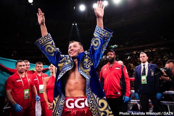 Image: GGG's promoter says Canelo still #1 choice for next fight