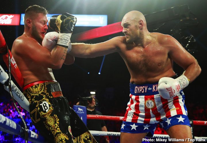 Image: Fury destroys Schwarz - live fight results
