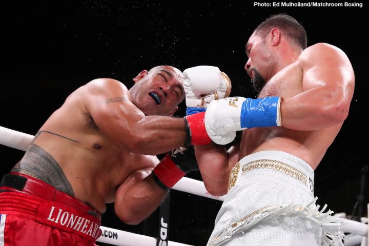 Image: Joseph Parker beats Leapai in a bruising mismatch