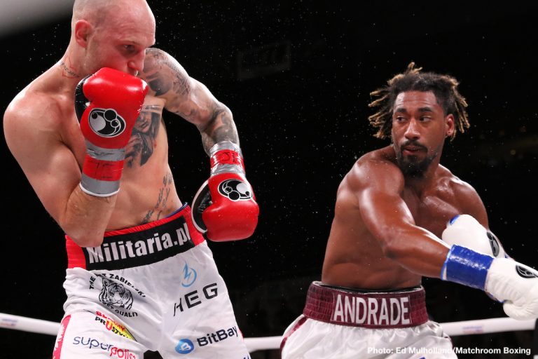 Image: Demetrius Andrade reacts to Jermell Charlo "Hate," says they can fight at 160