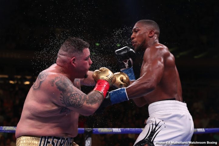 Image: Hearn says Joshua will pick location for Ruiz Jr. rematch