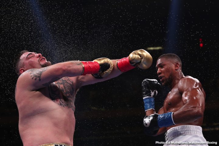 Image: Joshua to finalize rematch with Ruiz Jr. next week