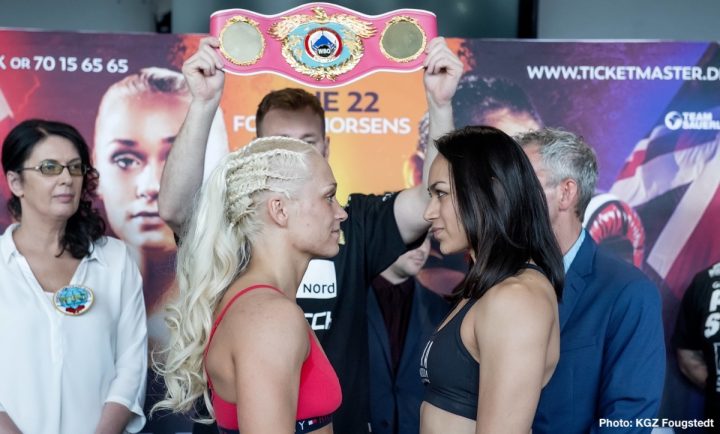 Image: Thorslund vs. Adams - Official Weights & Photos