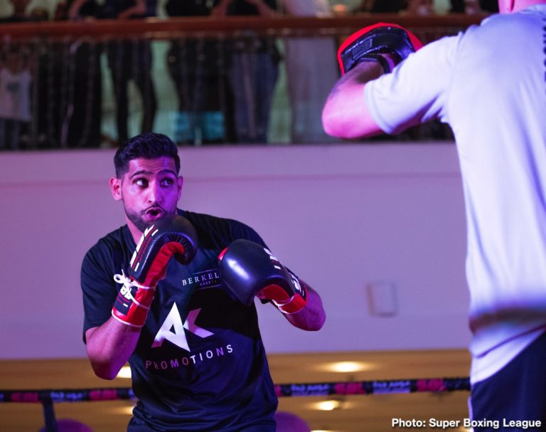 Image: Amir Khan wants Neeraj Goyat and Manny Pacquiao in next 2 fights before retirement