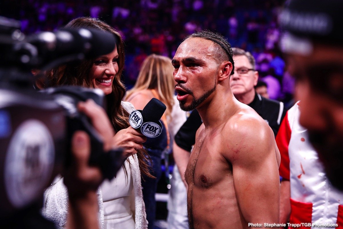 Image: Keith Thurman preparing for Mario Barrios fight on Feb.5th