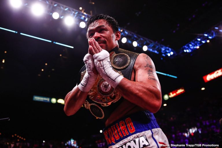 Image: Manny Pacquiao announces retirement,  ends 26-year career