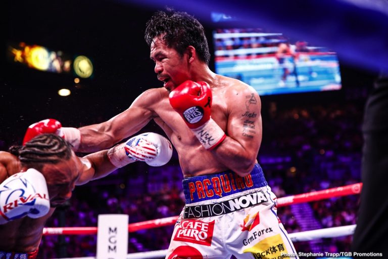 Image: Pacquiao's adviser names 3-fighter shortlist: Danny & Mikey Garcia & Porter