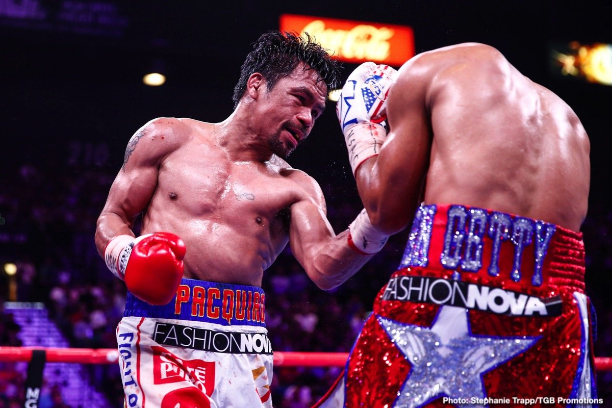 Image: Malignaggi PREVIEWS Manny Pacquiao vs. Mikey Garcia fight