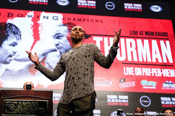 Image: Manny Pacquiao vs. Keith Thurman & PPV undercard final press conference quotes & photos
