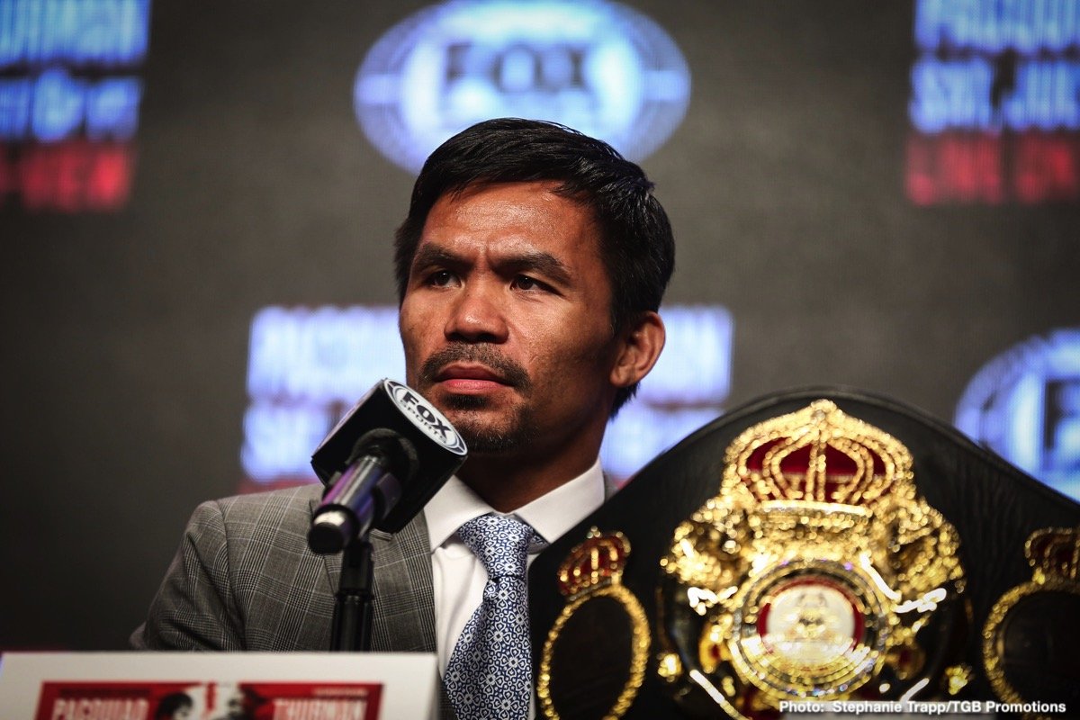 Image: Manny Pacquiao interested in Conor McGregor fight