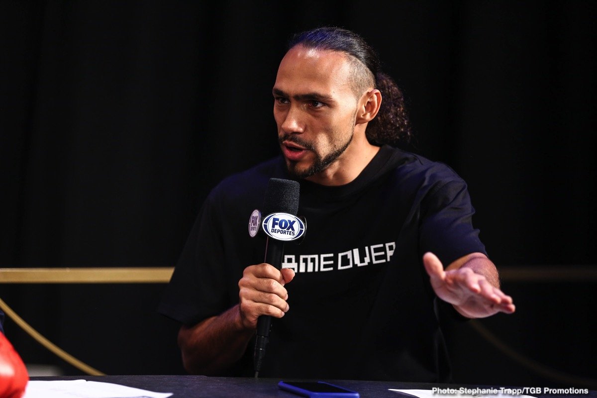 Image: Keith Thurman says Errol Spence fight is happening in 2021