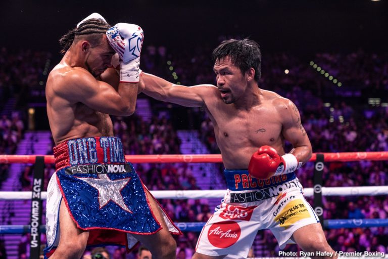 Image: Who should Manny Pacquiao fight next?