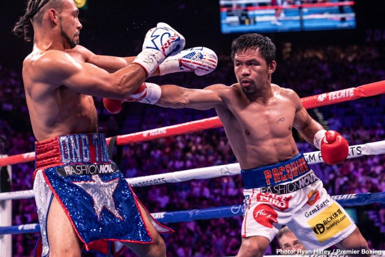 Image: Pacquiao sees flaws in Spence's game - says Tim Bradley