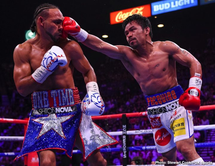 Image: Thurman comes up short against Pacquiao