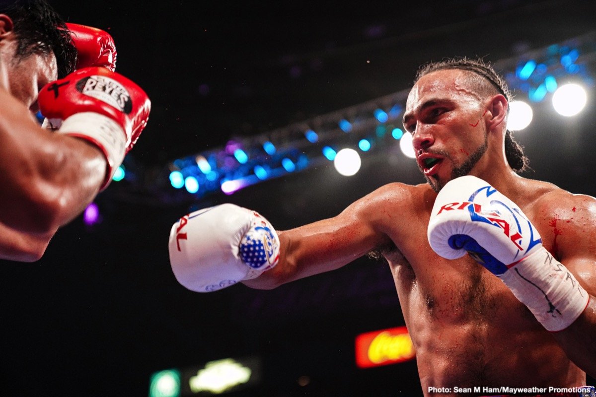 Keith Thurman, Terence Crawford boxing photo and news image