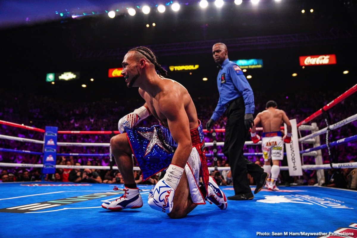 Image: Thurman tells Spence: 'I'm better than anyone you ever fought, let's fight'