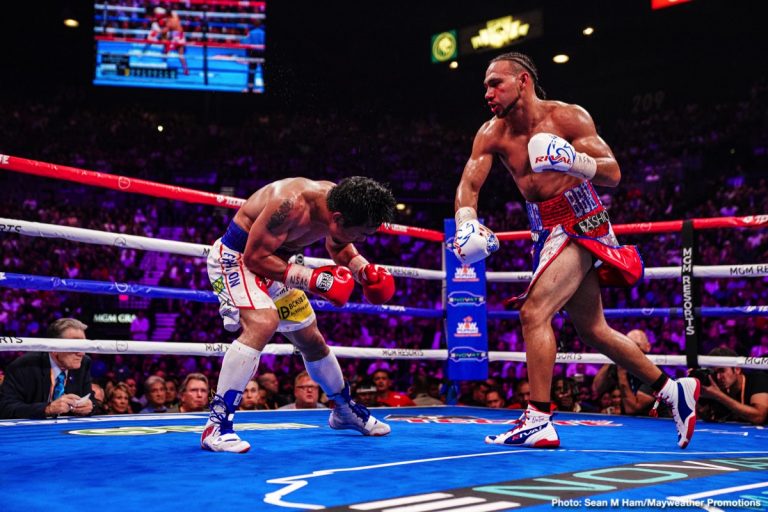 Image: Keith Thurman to Manny Pacquiao: GIVE me a rematch