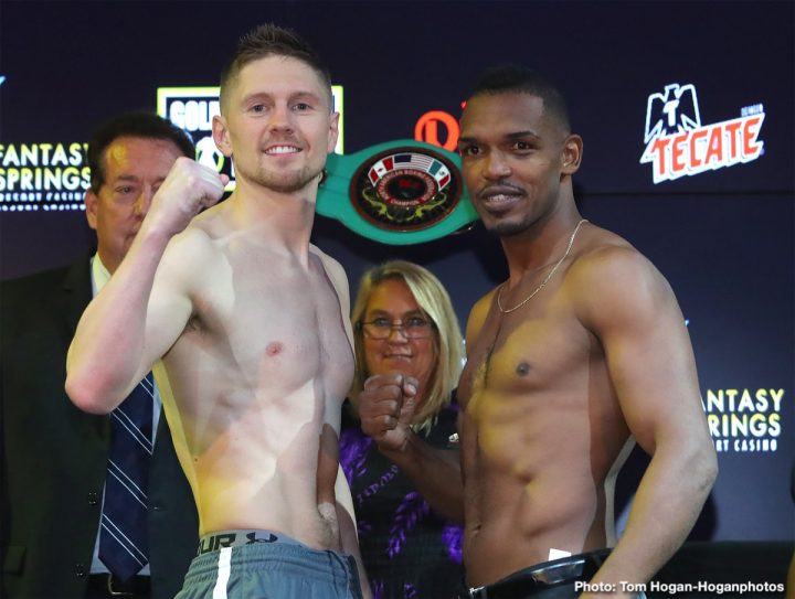 Image: Jason Quigley vs. Tureano Johnson - Weigh In Results & Photos