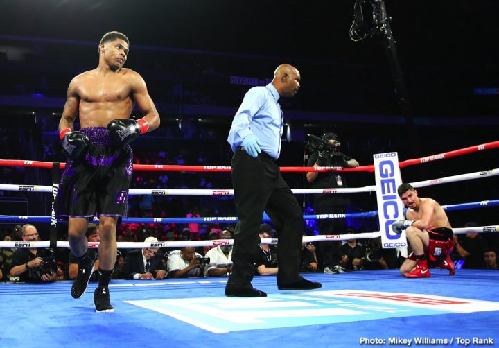 Image: Boxing Results: Shakur Stevenson destroys Alberto Guevara