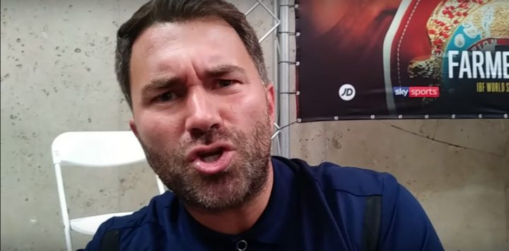 Image: Hearn insists Dillian Whyte is NOT suspended