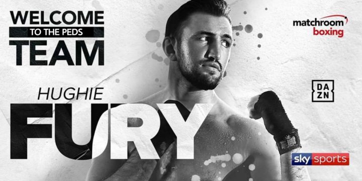 Image: Hughie Fury signs with Matchroom Boxing
