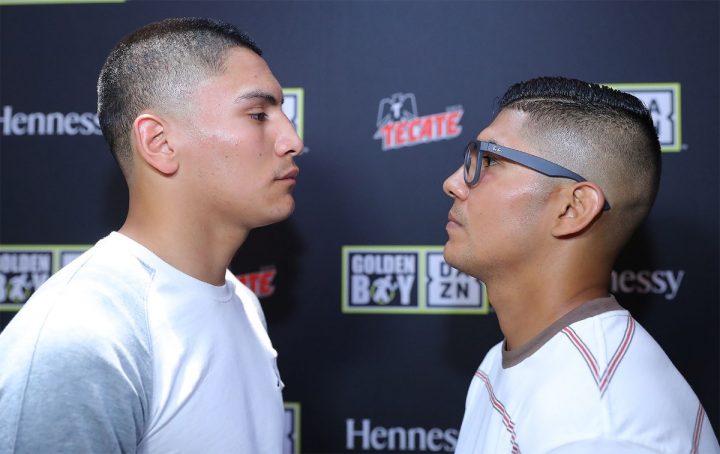 Image: Vergil Ortiz Jr. and Antonio Orozco Los Angeles media quotes & photos