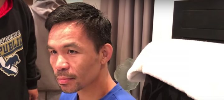 Image: Pacquiao says he's going to teach Thurman