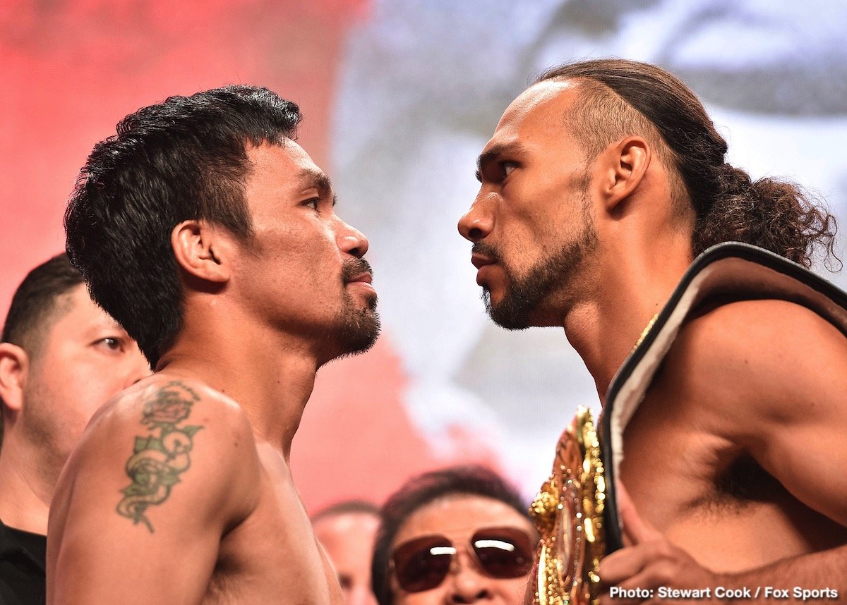 Image: Thurman targeting Danny Garcia and Manny Pacquiao rematches