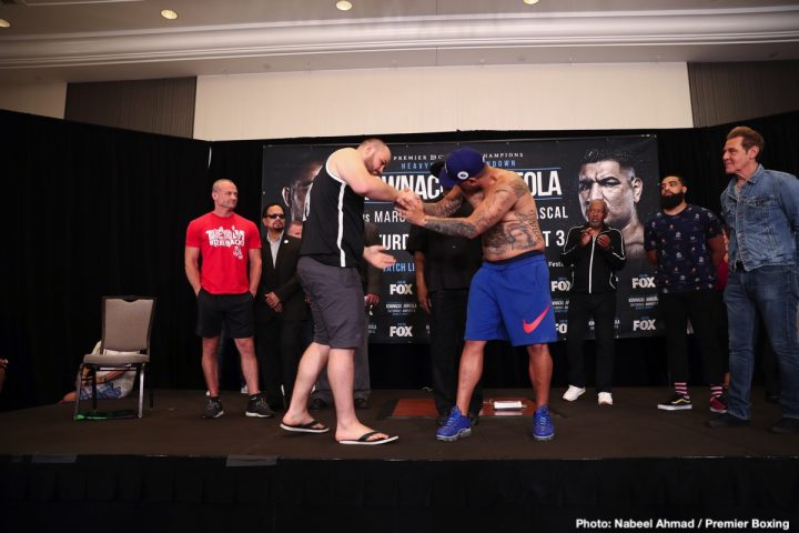 Image: Adam Kownacki vs. Chris Arreola - official weights & photos