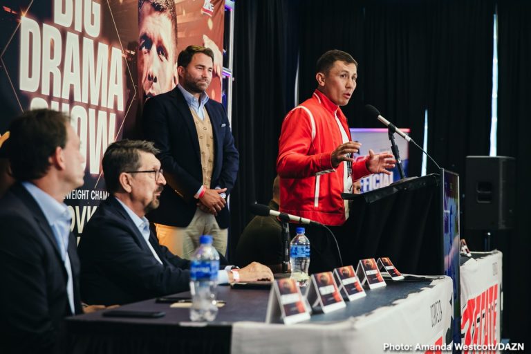 Image: Hearn: Golovkin is tired of waiting for Canelo