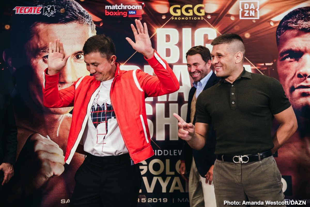 Gennady Golovkin DAZN Golovkin vs. Derevyanchenko Sergiy Derevyanchenko