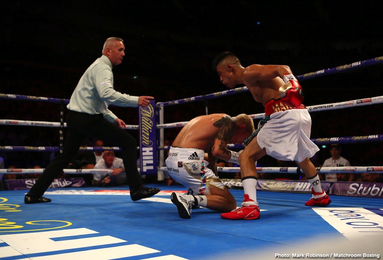 Image: Sunny Edwards vs. Julio Cesar Martinez in the works