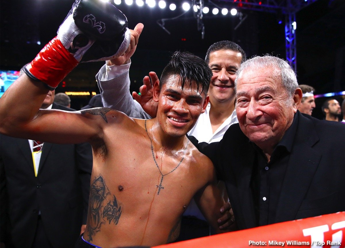 Image: Emanuel Navarrete vs. Juan Miguel Elorde on Sept.14 on Fury-Wallin card