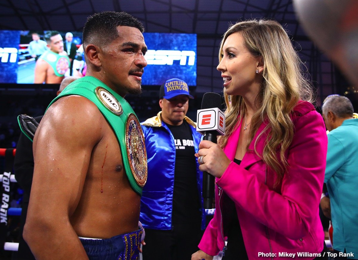 Image: Jessie Magdaleno vs. Yenifel Vicente this Thursday on ESPN in Las Vegas