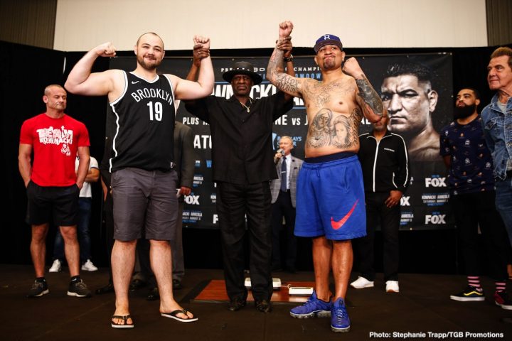 Image: Adam Kownacki vs. Chris Arreola - official weights & photos