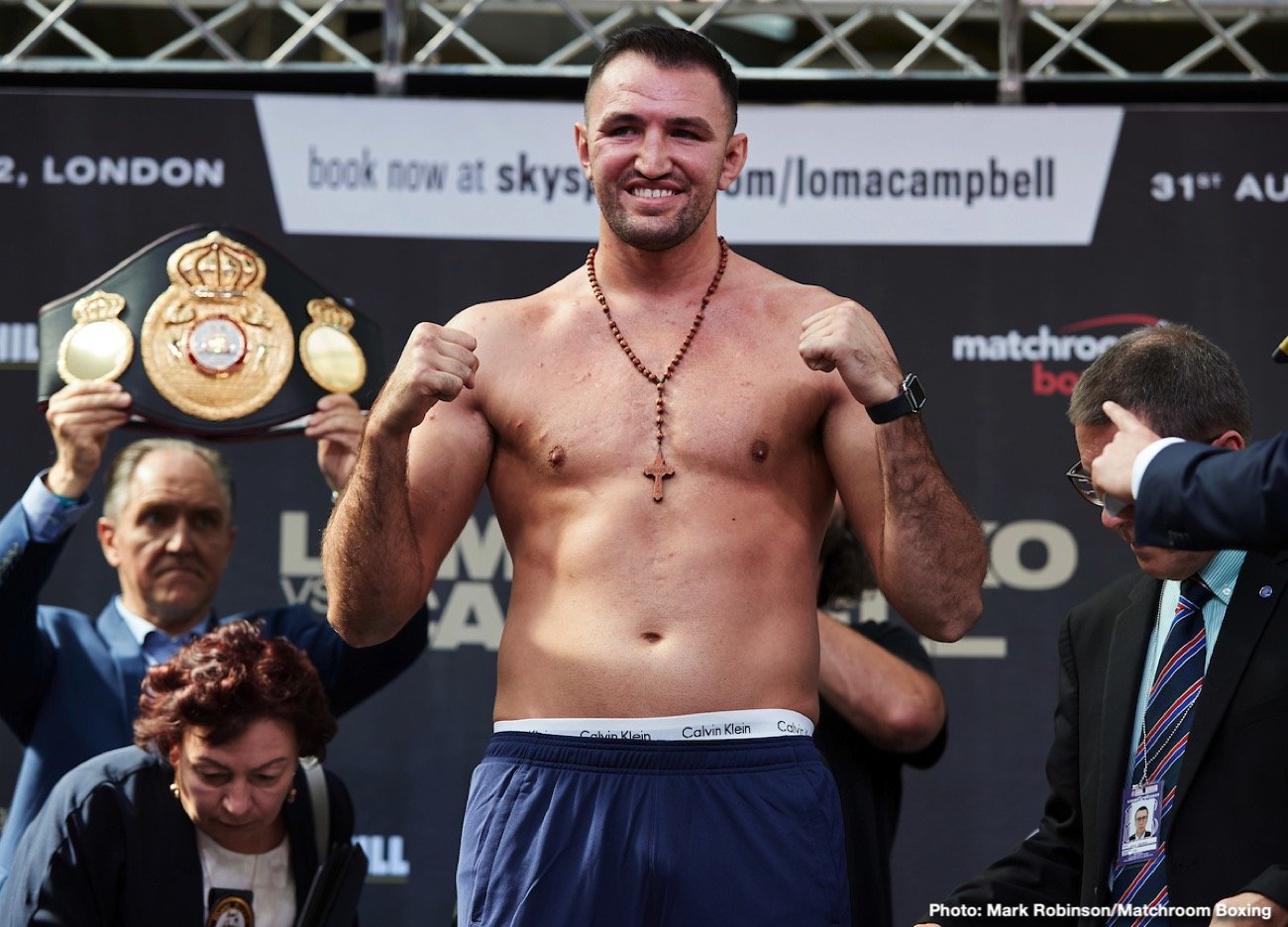 Image: Hughie Fury: "Dave Allen Keeps Mentioning My Name, Let's Get It On!"