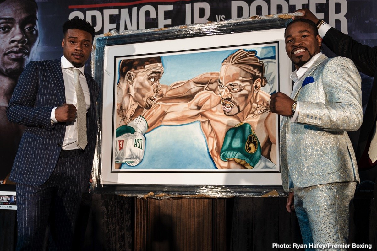 Image: Spence vs. Porter - Shawn threatens to cut up Errol