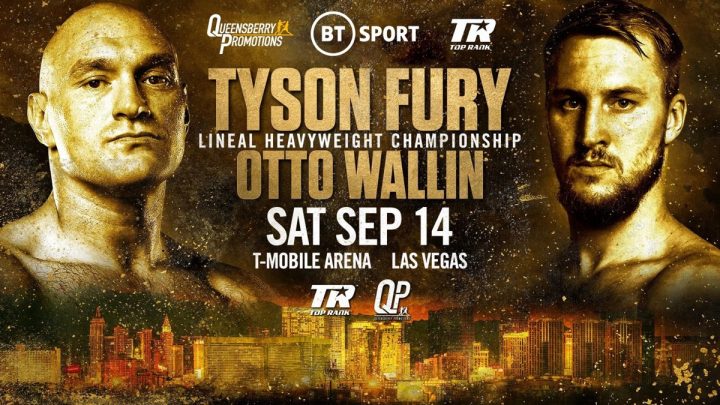 Image: Tyson Fury to fight in December after Otto Wallin fight