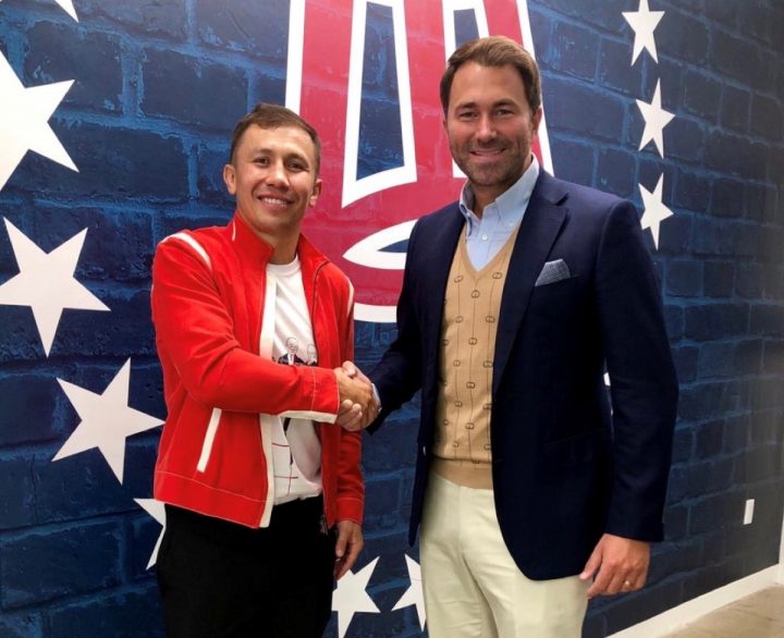 Image: GGG Promotions and Matchroom Boxing USA team up to promote Golovkin fights