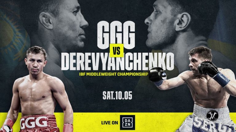 Image: Golovkin vs. Derevyanchenko - 23 days to go