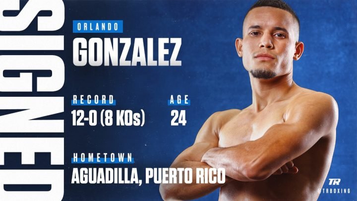 Top Rank Signs Unbeaten Puerto Rican Featherweight Orlando Gonzalez