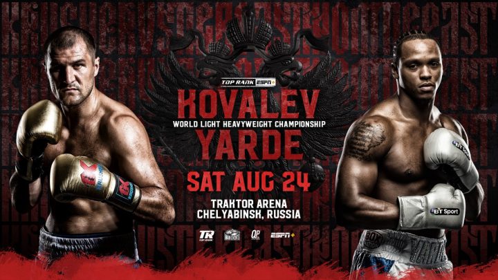 Image: Kovalev vs. Yarde: How & Where To Watch, Live Stream Info